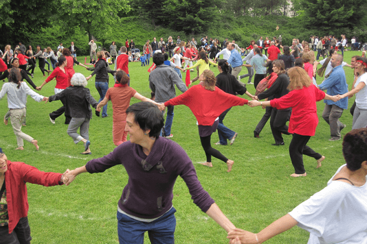 Danser en pleine nature